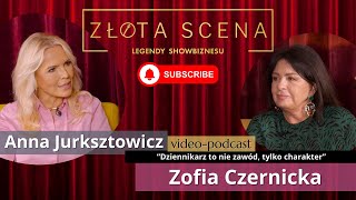 Zofia Czernicka Dziennikarz to nie zawód tylko charakter Legendy Showbiznesu 14 [upl. by Cannice]