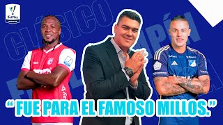 SANTA FE 0 MILLONARIOS 1 UN CLÁSICO PELEADO QUE FUE PARA EL FAMOSO MILLOS SE QUEDÓ CON TODO [upl. by Kassey93]