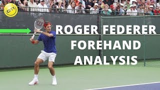 Roger Federer Forehand Analysis Part 1 [upl. by Enihpad]