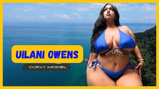 Uilani Owens  Brand Ambassador  Curvy Plus Size Model  Bio amp Facts [upl. by Notrom]