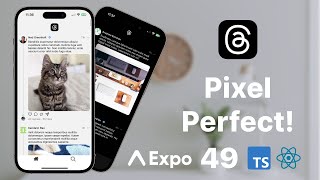 Building a Threads Clone with React Native TypeScript amp Expo [upl. by Imekawulo293]