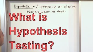 Intro to Hypothesis Testing in Statistics  Hypothesis Testing Statistics Problems amp Examples [upl. by Greerson937]