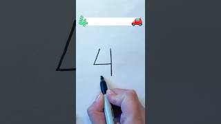 How to draw a Car easy  Step by step Drawing for kids 🚗 [upl. by Anna-Diana]