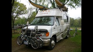 Kayak on an RV using Thule Hullavator [upl. by Oswal]