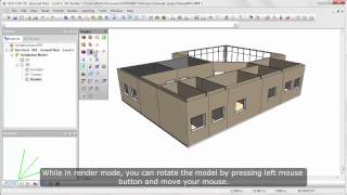 DDSCAD 11 Getting Started  Creating a building model 28 [upl. by Neddy]