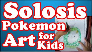 How to Draw Solosis Pokemon  Art for Kids [upl. by Beeson]