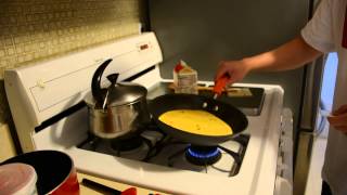 How to Cook an Egg Omelette Eggbeaters [upl. by Ahsikahs]