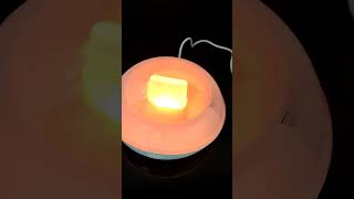 luxury custom aroma essential oil diffuser Household Desktop Simulation 7 colors Flame Aroma Air Hum [upl. by Averyl]