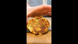 Smashed Garlic Cheese Sandwich  shorts [upl. by Jeggar]