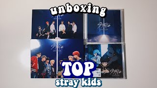 an over the top unboxing of stray kids ❝TOP Japanese ver❞ [upl. by Cline488]