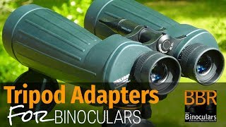 Binocular Tripod Adapters  How to easily mount your binocular to a tripod [upl. by Alegnaoj588]