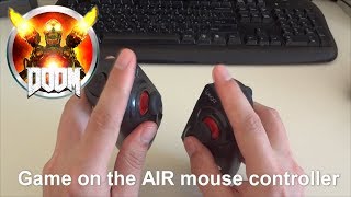 Doom on the game AIR mouse controller [upl. by Eittod]