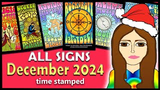 December 2024 Psychic Tarot intuitive messages All Signs Reading [upl. by Cullie]