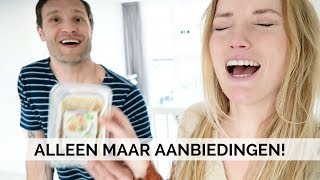 Dit gebeurt er als je een week op korting leeft [upl. by Eisej798]