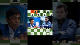 Magnus vs Pragg Brilliancy Queen sacrifice music cover chess viralshorts [upl. by Webber]