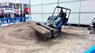 Bauma 2016 MultiOne Mini loader demo area [upl. by Marin]