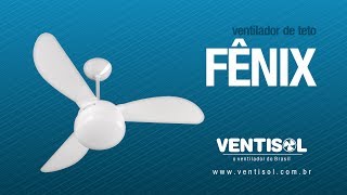 Ventilador de Teto Fênix [upl. by Letta]