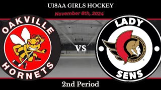 2024 11 08 Oakville Hornets vs Ottawa Lady Sens 2nd [upl. by Arette380]