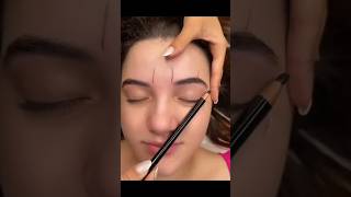 Eyebrow threading art Eyebrow art tutorial Girlsstylebeauty eyebrowtutorial eyebrowthreading [upl. by Leugim]