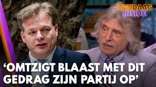 Johan Ik denk dat Pieter Omtzigt met dit gedrag zijn eigen partij opblaast  VANDAAG INSIDE [upl. by Artsa]