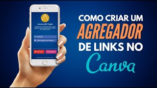 Como criar agregador de links no canva [upl. by Nilesoj]