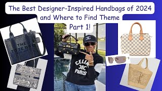 The Best Designer Inspired Handbags of 2024 and Where to Find Them [upl. by Kcerred20]