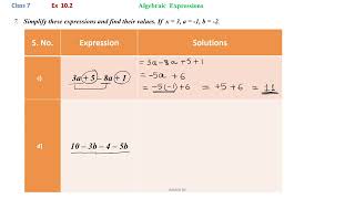 Class 7  Maths  Ex 102  Q7 c d [upl. by Wallack]