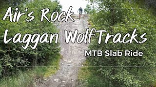 Airs Rock Slab at Laggan Wolftrax MTB Trail Centre [upl. by Sheply]