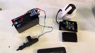 Reolink Go PT Plus wireless setup to close a pig trap gate [upl. by Dunseath]