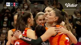 Eczacibasi Dynavit vs Fenerbahce Opet  Semifinal  Womens Turkish Cup 2021 22 [upl. by Plante642]