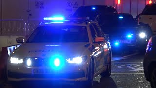 CTSFO CONVOY Multiple covert vehicles respond in convoy BTB  Metropolitan Police [upl. by Elimaj]