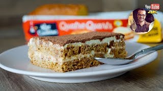 DÉFI TIRAMISU FACILE  RECETTE AVEC 1 QUATREQUARTS [upl. by Nosila]