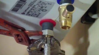 Come installare uno scaldacqua elettrico  how to install an electric water heater [upl. by Etteb]