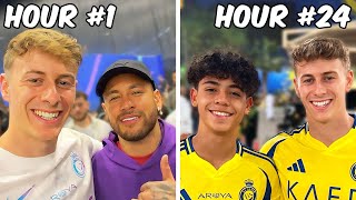 I Met Neymar and Ronaldo Jr in 24 Hours [upl. by Gonzalo]