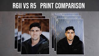 Canon R6 II vs R5  Print Comparison [upl. by Yuri]