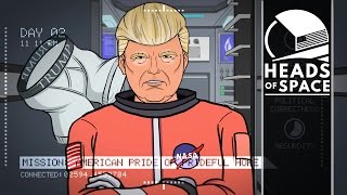 HEADS OF SPACE  Donald Trump vs The World Ep 02 [upl. by Ertha]