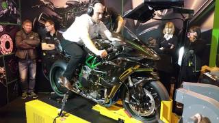 Kawasaki H2R 326BHP Power Run 4K [upl. by Ettinger]