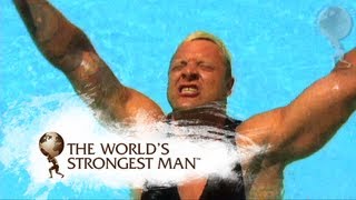 Magnus Samuelsson Breaks Wrist  Worlds Strongest Man [upl. by Saravat]