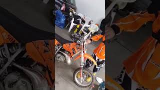 Julian op zijn KTM SX50  CROSSMOTOR KTM [upl. by Lose84]