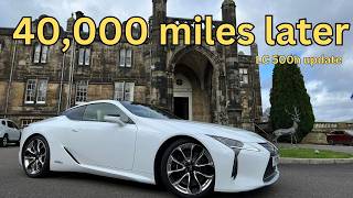 Lexus LC 500h 40000 mile ownership update [upl. by Baum718]