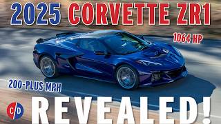 The 1064 HP 215Plus MPH 2025 Chevrolet Corvette ZR1 All the Details with Tadge Juechter [upl. by Anihsit]