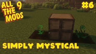 A MYSTICALLY POWERFUL BEGINNING All The Mods 9 Part 6 [upl. by Adriene]