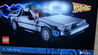 10300 Lego Back To The Future Építés [upl. by Aihpos237]