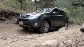 2013 Toyota RAV4 AWD OffRoad Drive and Review [upl. by Goodard]