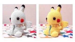 Pikachu Crochet Pattern [upl. by Ornie]