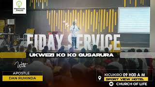 Ibisarurwa ni byinshi ariko abasaruzi ni bake l FRIDAY SERVICE l CHURCH OF LIFE RWANDA [upl. by Kyrstin136]