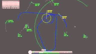 Near Miss at Reagan National Radar Replay and Air Traffic Control Audio [upl. by Britt]