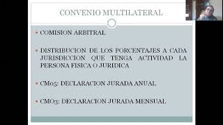 23 Ingresos Brutos y Convenio Multilateral [upl. by Lerim778]