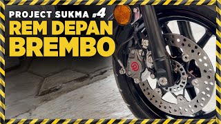 PROJECT SUKMA 4  Rem Depan Brembo Grand Filano  MSRG STYLE 2024 [upl. by Besse732]