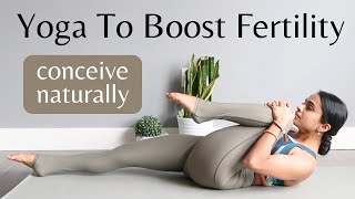 Yoga to Boost Fertility Ovulation and Conception  Ancient Indian Practice To Conceive Naturally [upl. by Avevoneg]